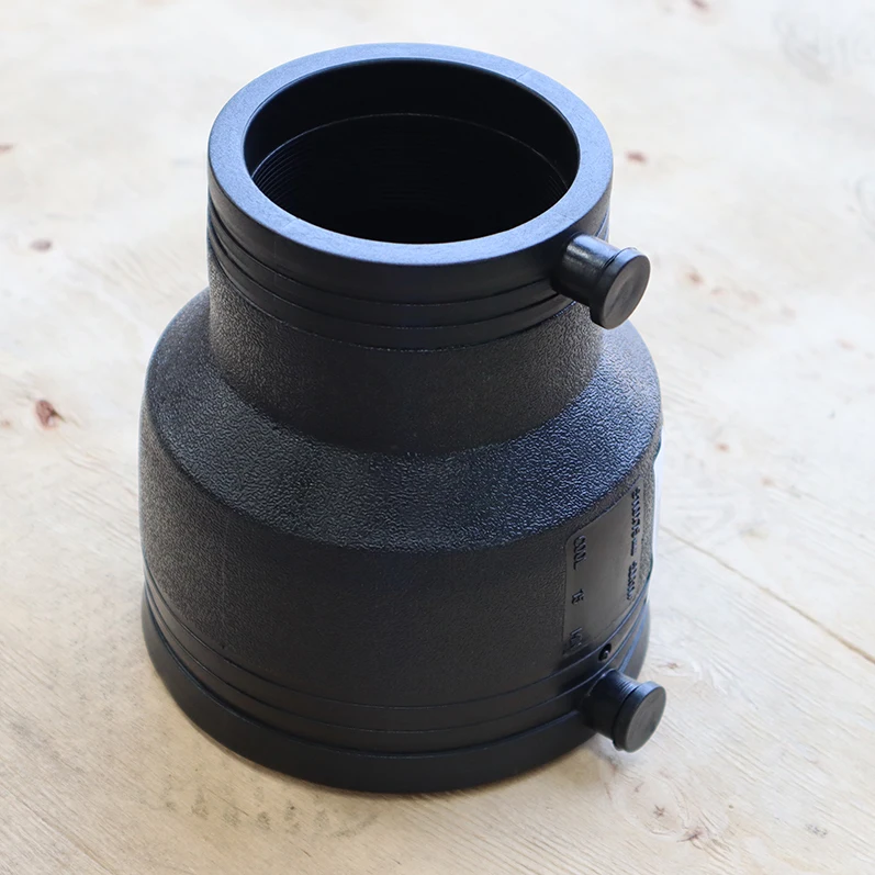 PE100 SDR11 PN16  25 -630mm 630mm 560mm 500 450 315mm HDPE Fittings HDPE Electrofusion Reducer Coupler