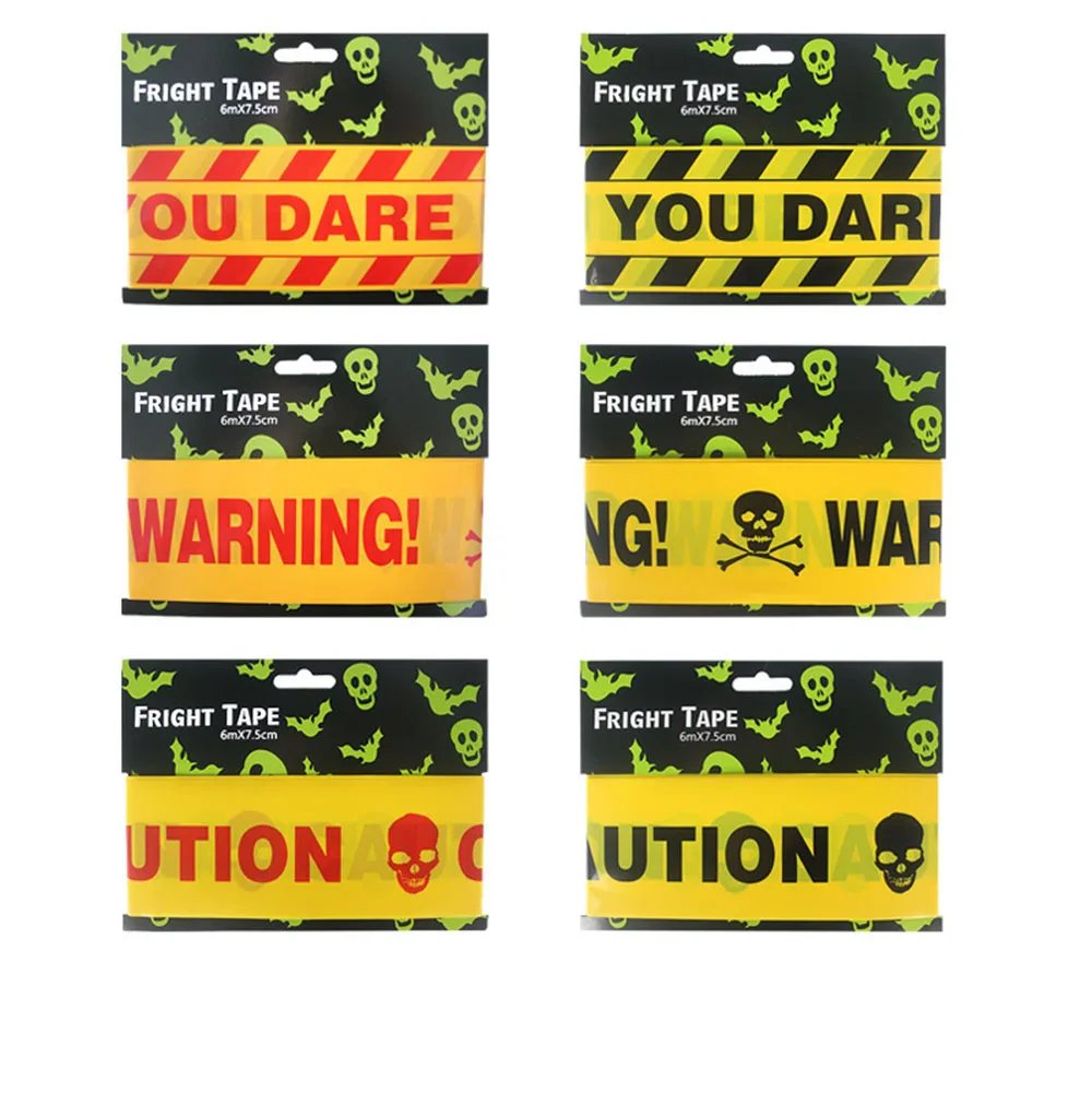 Customized Warning Tape Caution Tape Non-Adhesive Traffic Warning Barrier Tape