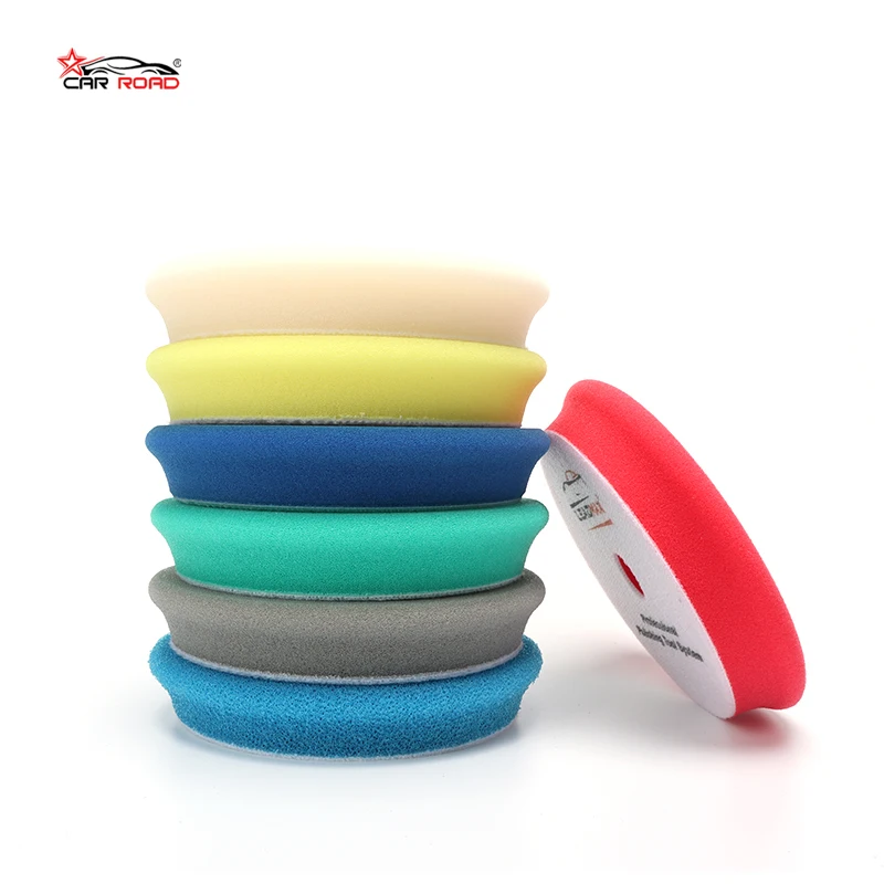 CARROAD 6inch polishing pad 150mm Hard Back Design Car Buffing Pad for Car Detailing Car Sponge Buffing Pad Detailing Sponge
