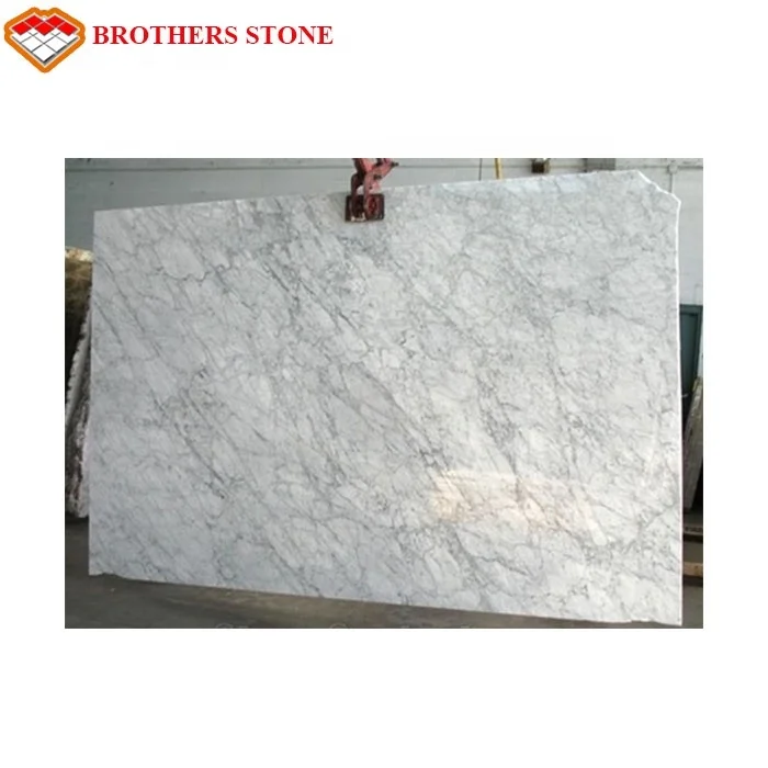 2021 Construction material China supplier carrara white marble, white marble slab for countertop