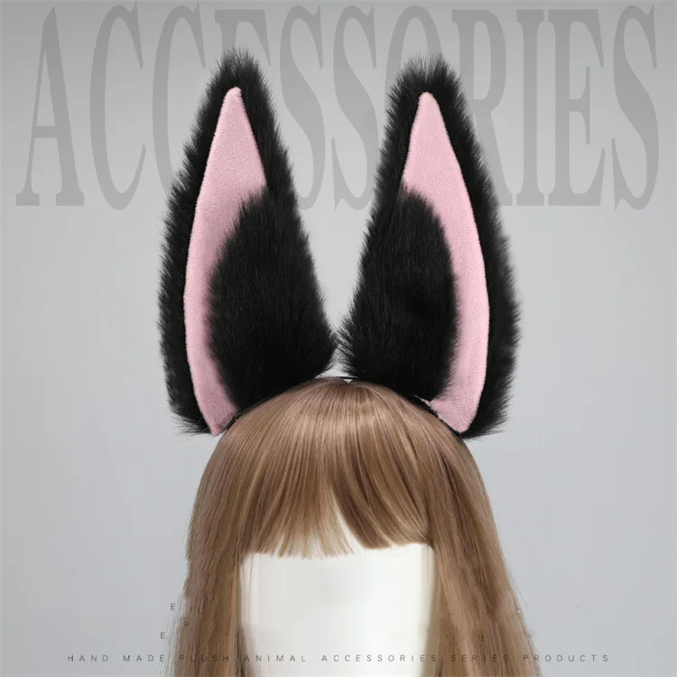 Cosplay Animal Ears Headband Sexy Black Ears Anime Headband