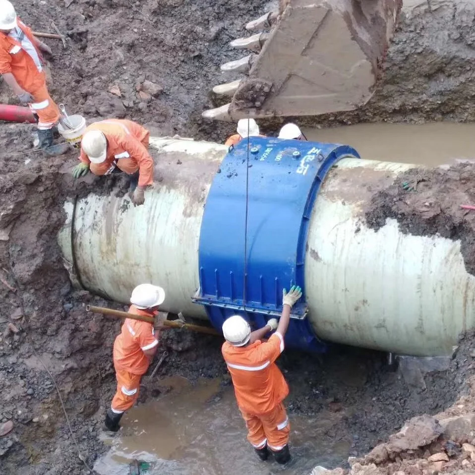 Зажим для быстрого ремонта/зажим ремонта труб соединения колокольчика/гнезда трубы GRP