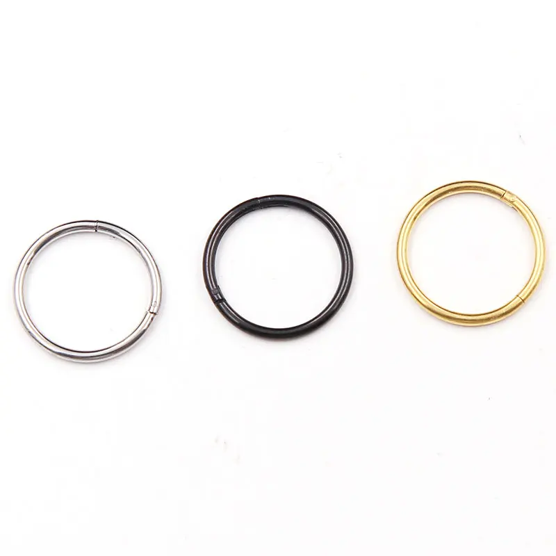 Custom High Quality Handbag Zinc Alloy Metal For Clothes Bags Ring Buckle Bag Rings Metal O Rings
