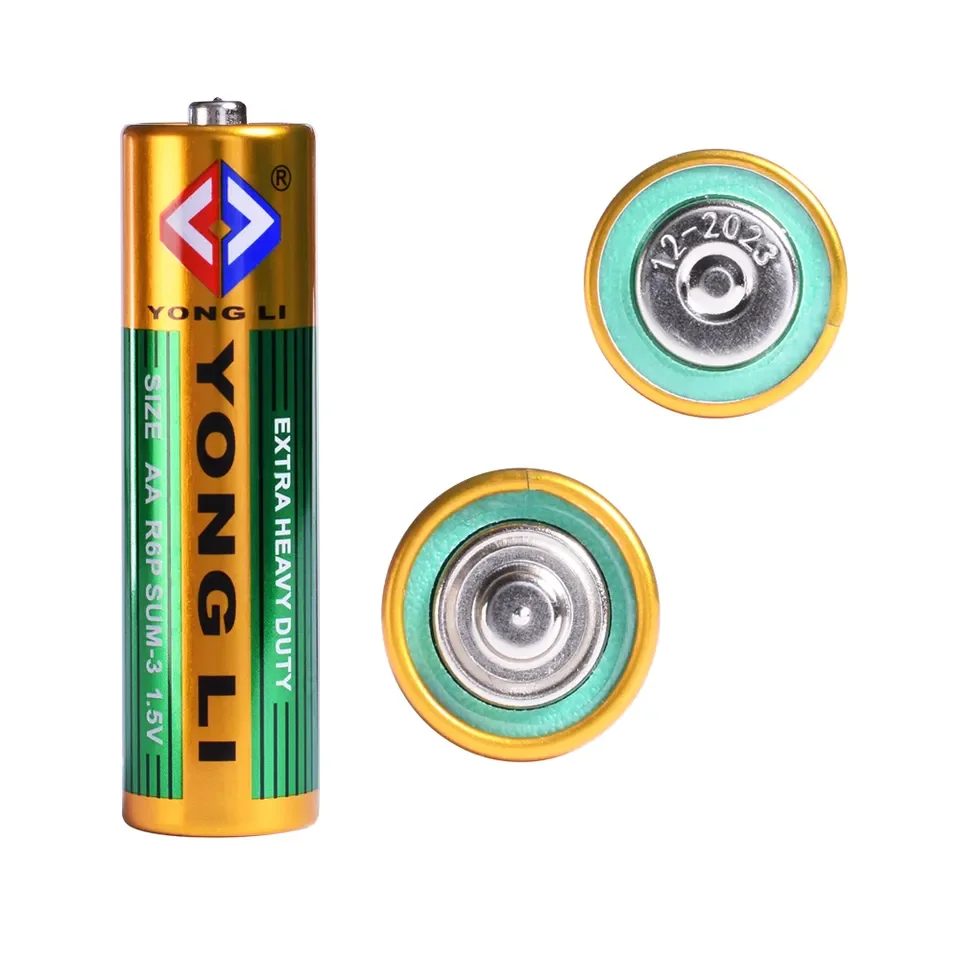 CL5-T5 от YONGLI C оптовая продажа углеродистая цинковая батарея 5 # AA 1 v SUM3 aa R6p углеродная