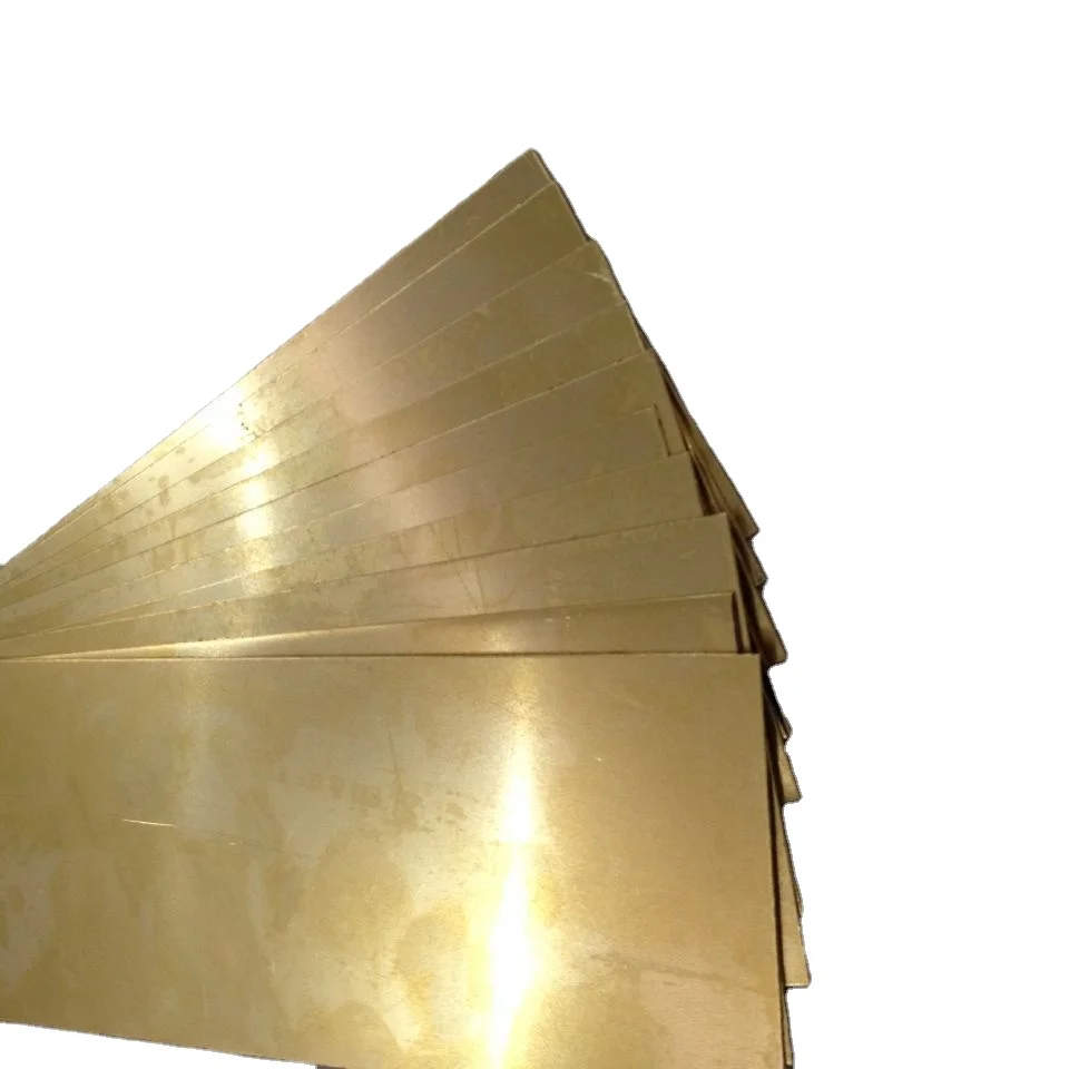 Manufacture 2mm C22000 Brass Sheet plate copper price per kg