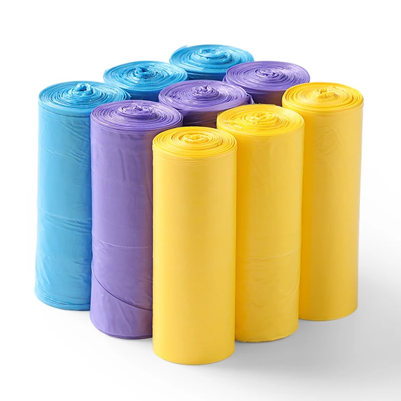 Custom trash garbage can bag liner roll bin garbage bags