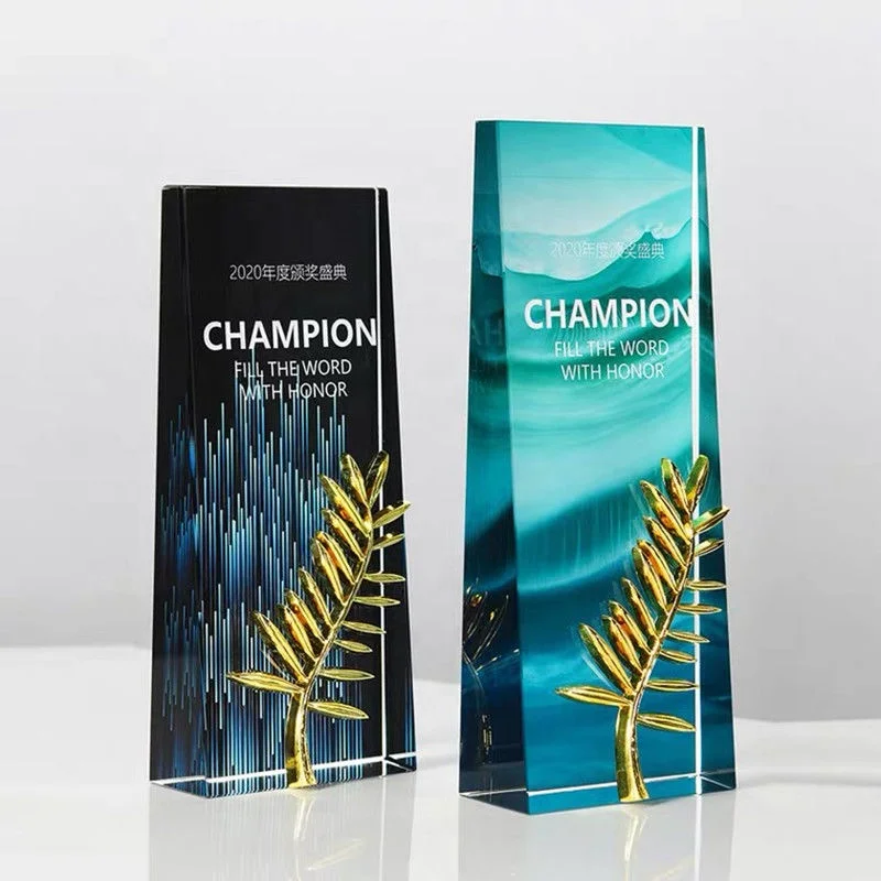 High Standard Business Gift Fine Workmanship Personalized Custom Trophy Custom Crystal
