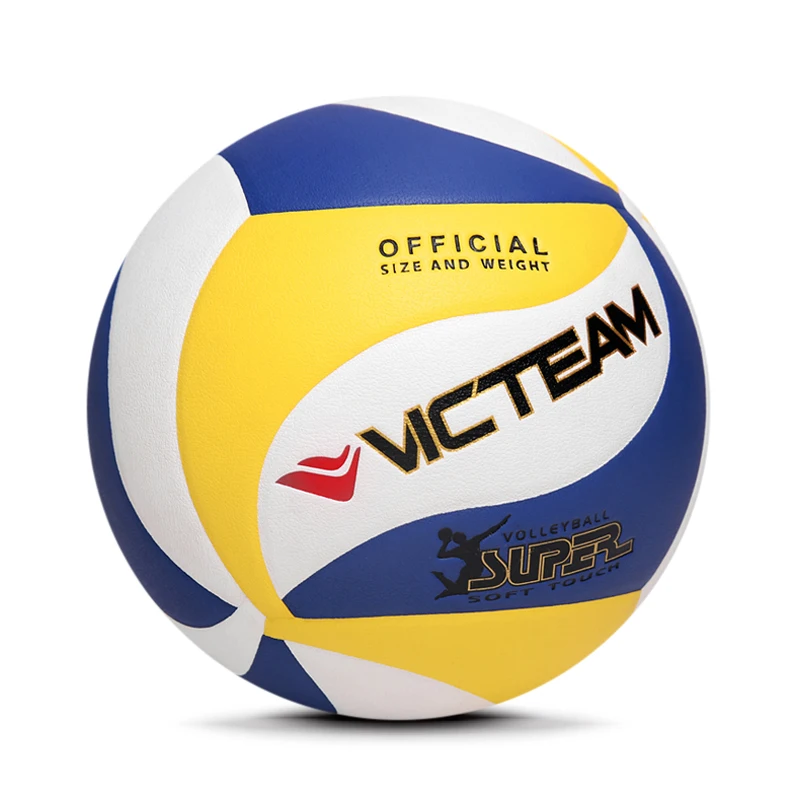 Latest Design Custom Printed Size 5 4 Volleyball Ball, Training Thermally-Bonded Soft PU Volleyball