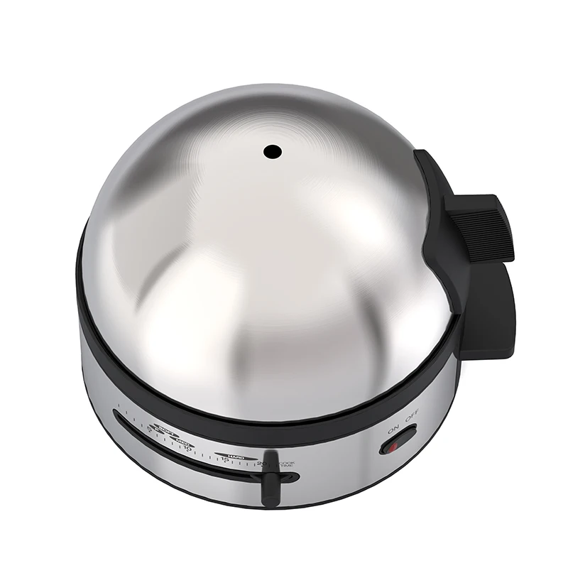 Electric stainless steel egg boiler with 7 egg capacity