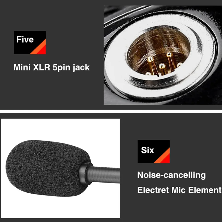 Raytalk B-50CF Dual-халява уха bluetooth гарнитура легкого углеродного волокна чашки наушника 23dB НРР для Kenwood двухстороннее радио