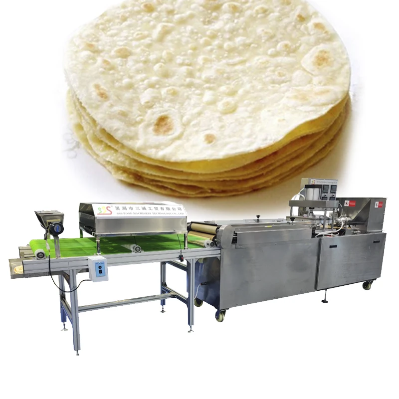 Commercial flour tortilla /corn tortilla making machine/ tortilla press machine for sale