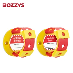 ABS Materials Large Electrical Panel Handle Lockout with Self-adhesive Glue for Lockout Tagout to Prevent the lever from moving