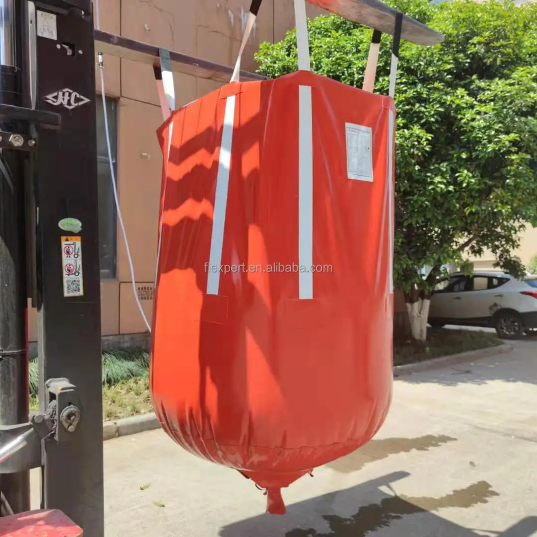 PVC big bag container 1ton 1.5ton  food grade ton bag China Customized PVC bags