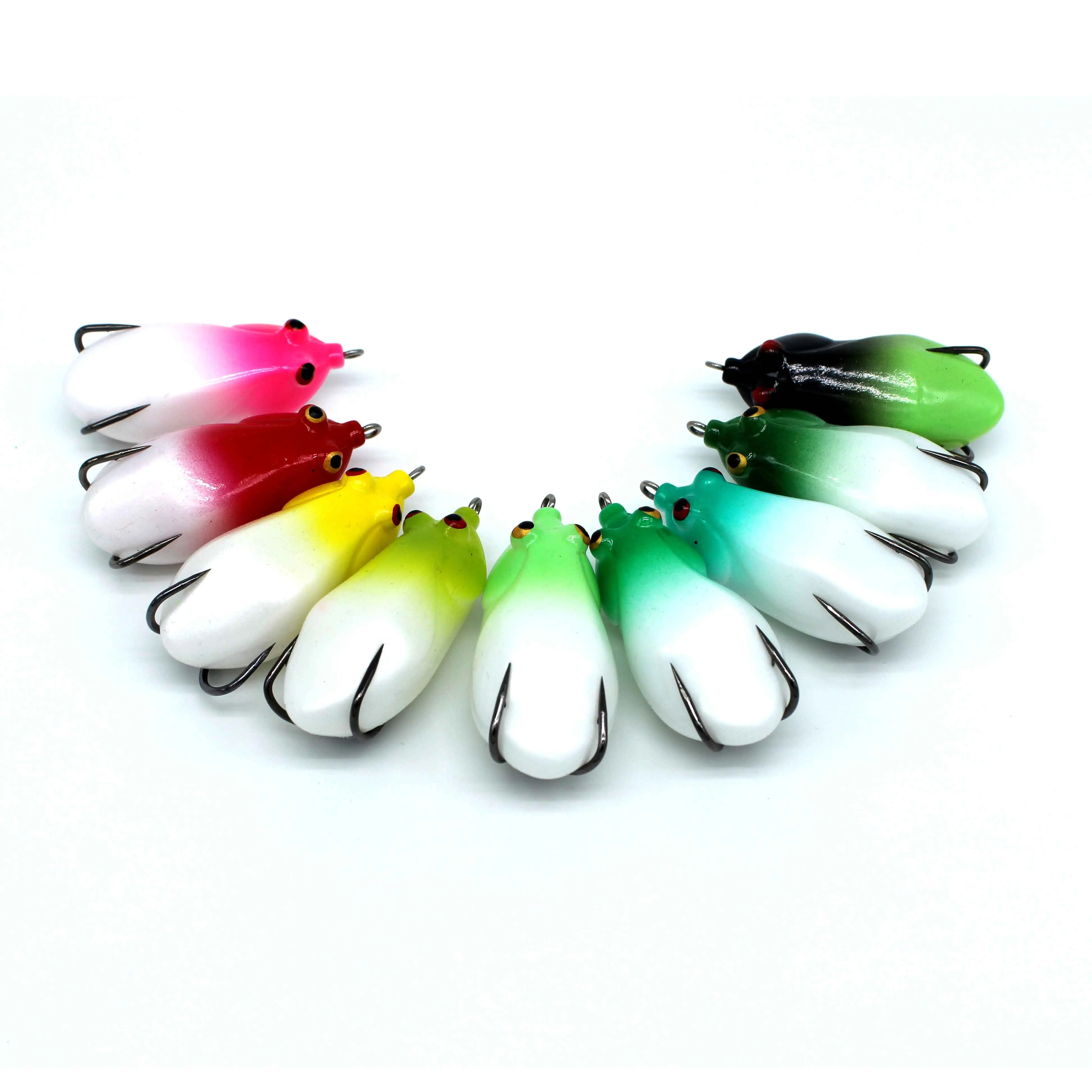 Fishing PVC frog soft lure