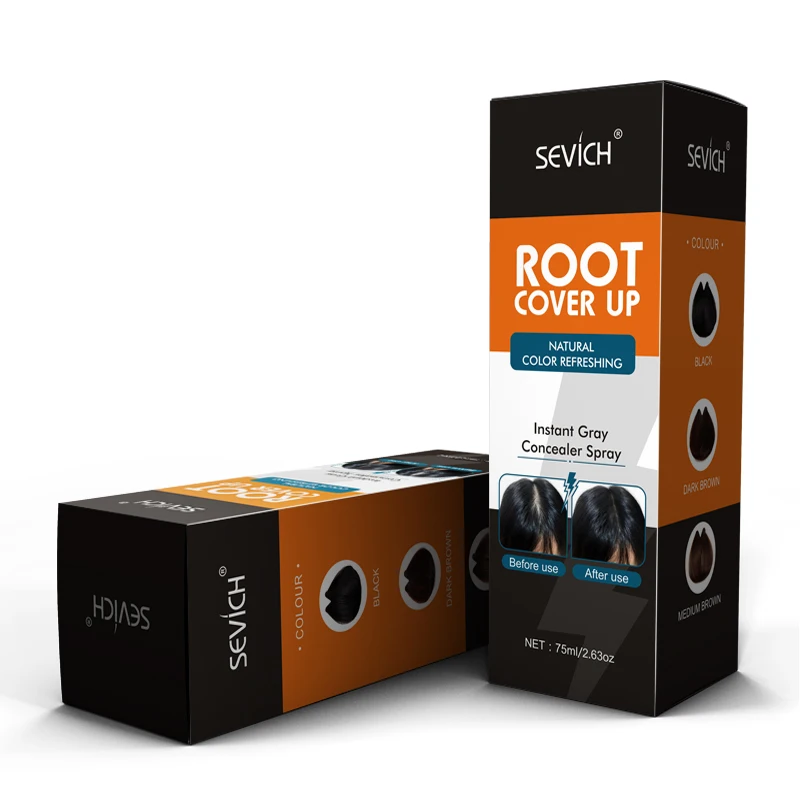 New arrival hair care products instant hair root color spray