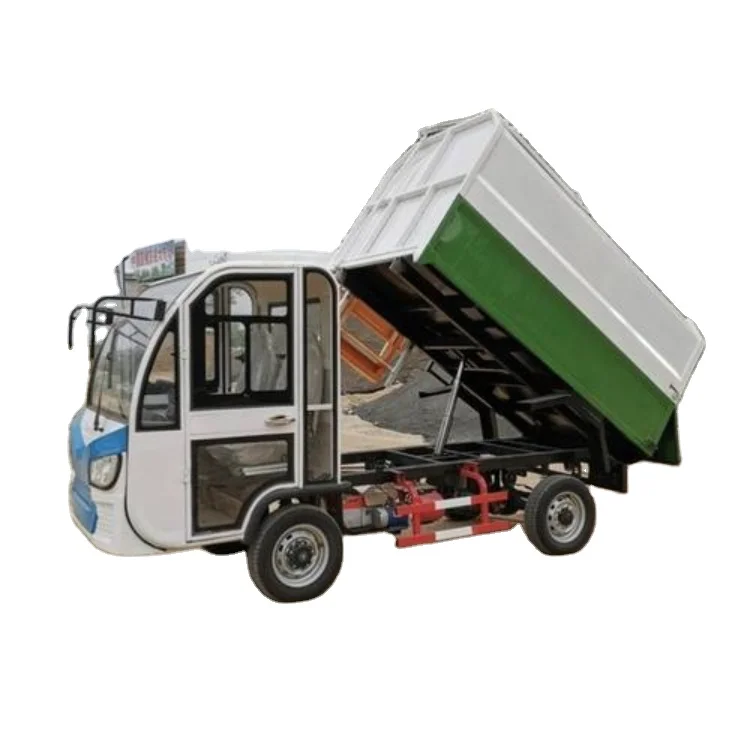 Mobility Electric Vehicle  Electric Mini Garbage Dump Electric Tricycle Cargo Truck Electric Garbage Truck for Sale