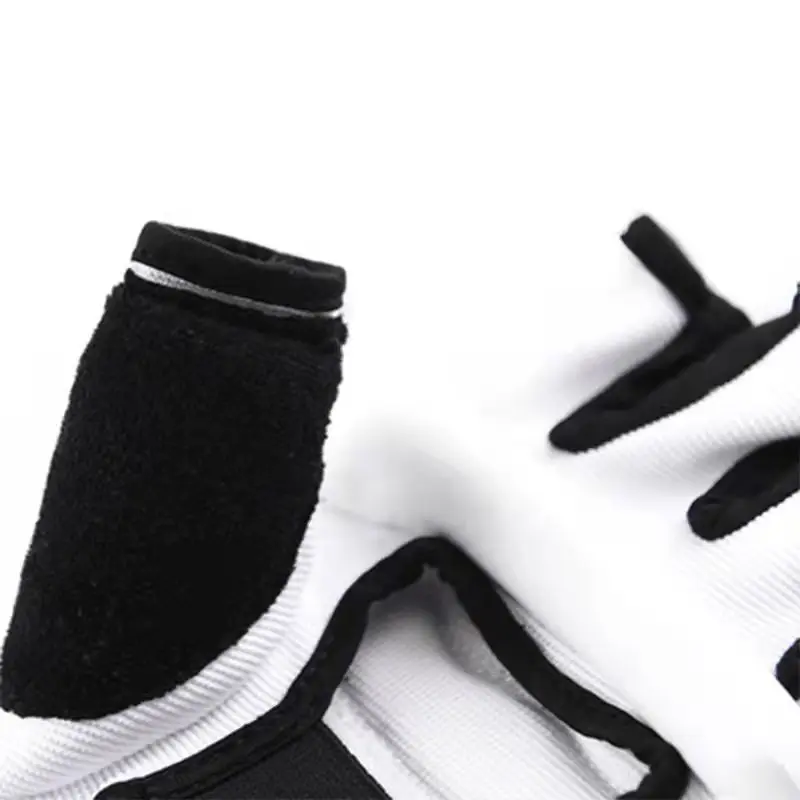 White TKD hand protector gloves taekwondo equipment
