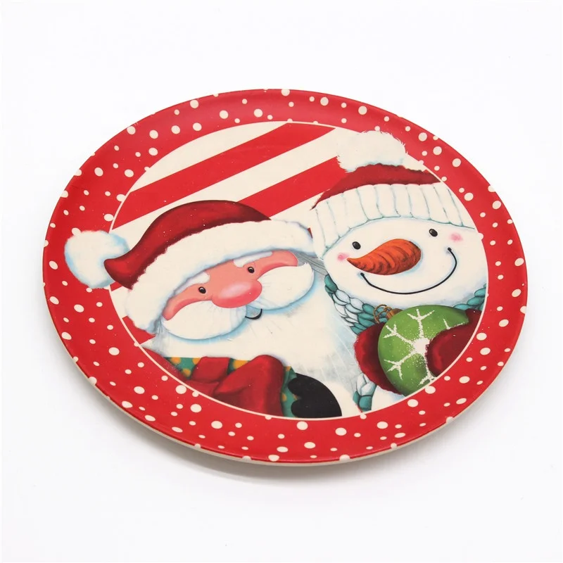 Disposable Party One Time Use Dishes Plastic Blister Dinner entree Plates and dishes for picnic Customize Pattern Food