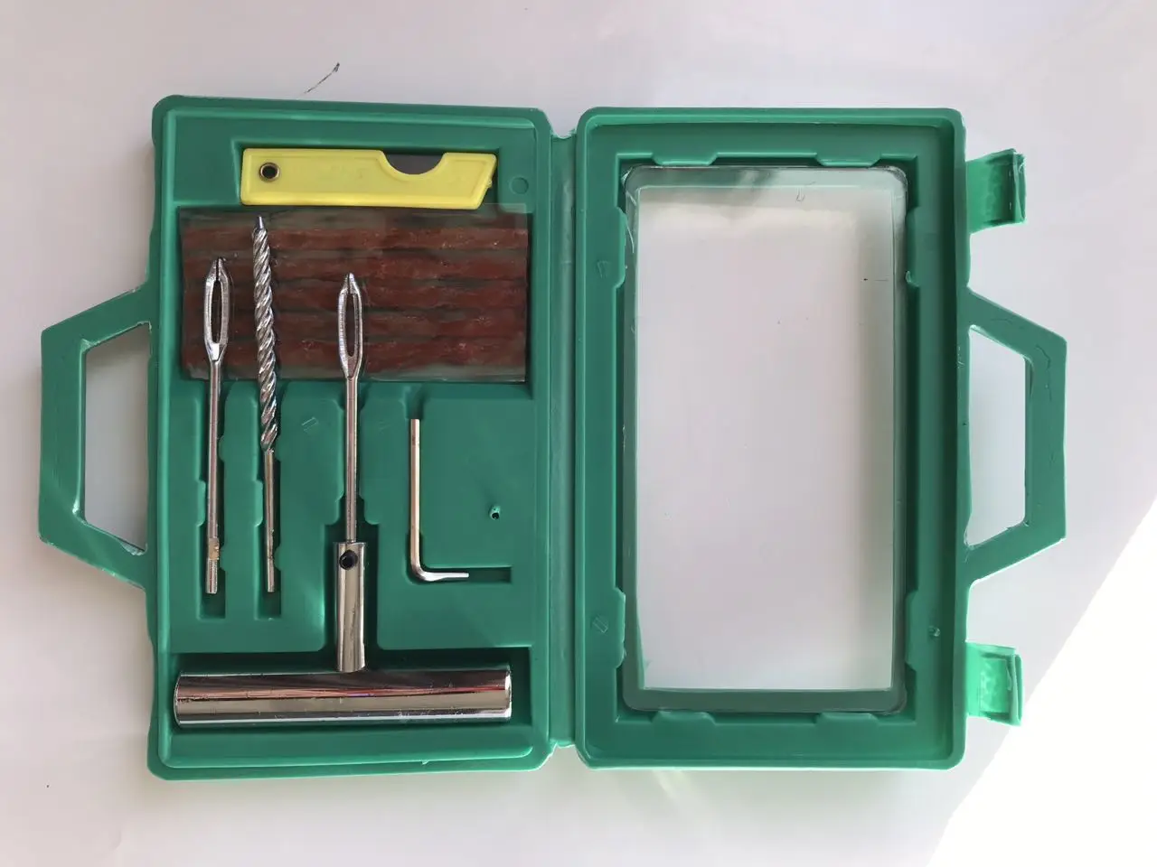 Custom Universal Heavy Duty Emergency Tubeless kits Tire Repair Tool Set for Car Motorcycle Truck Tractor