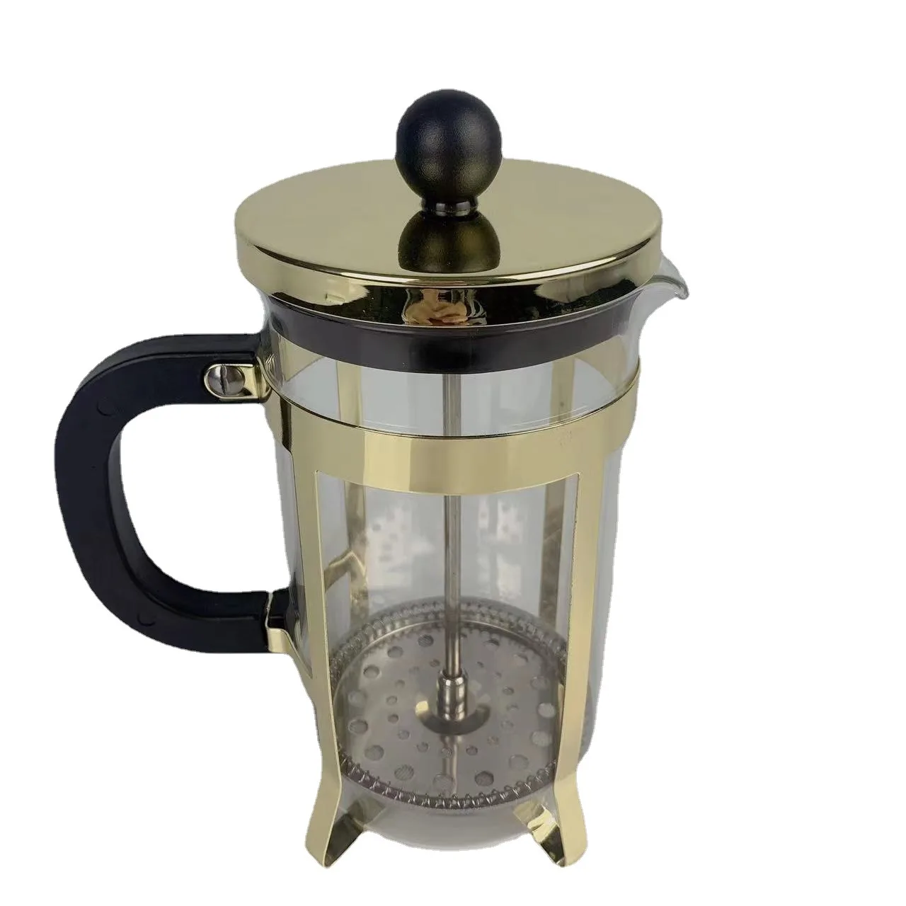 PP handle high boron glass Pyrex tea infuser tea maker Transparent coffee press