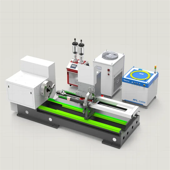 laser cladding machine with power feeder handheld cut metal exterior cladding equipment tool