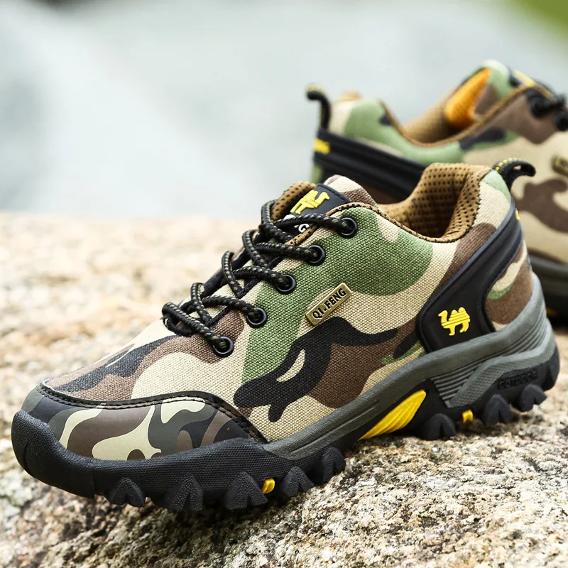 News fashion casual design outdoor men woman military hiking shoes