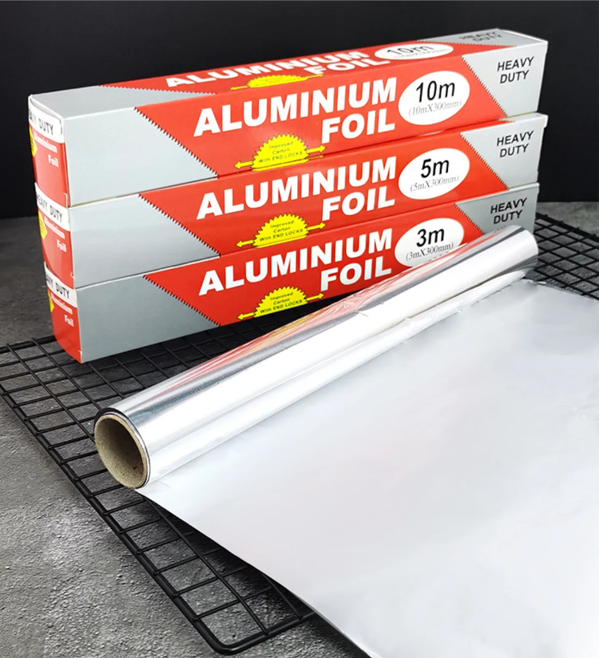 Household usage aluminium foil 8011 with good quality food packaging aluminium foil roll aluminum roll
