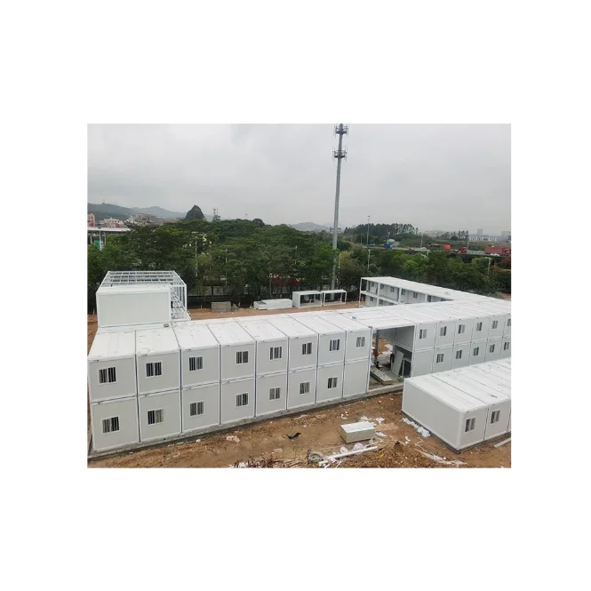 Prefabricated container office personalize the layout of the hotel hospitals container houses