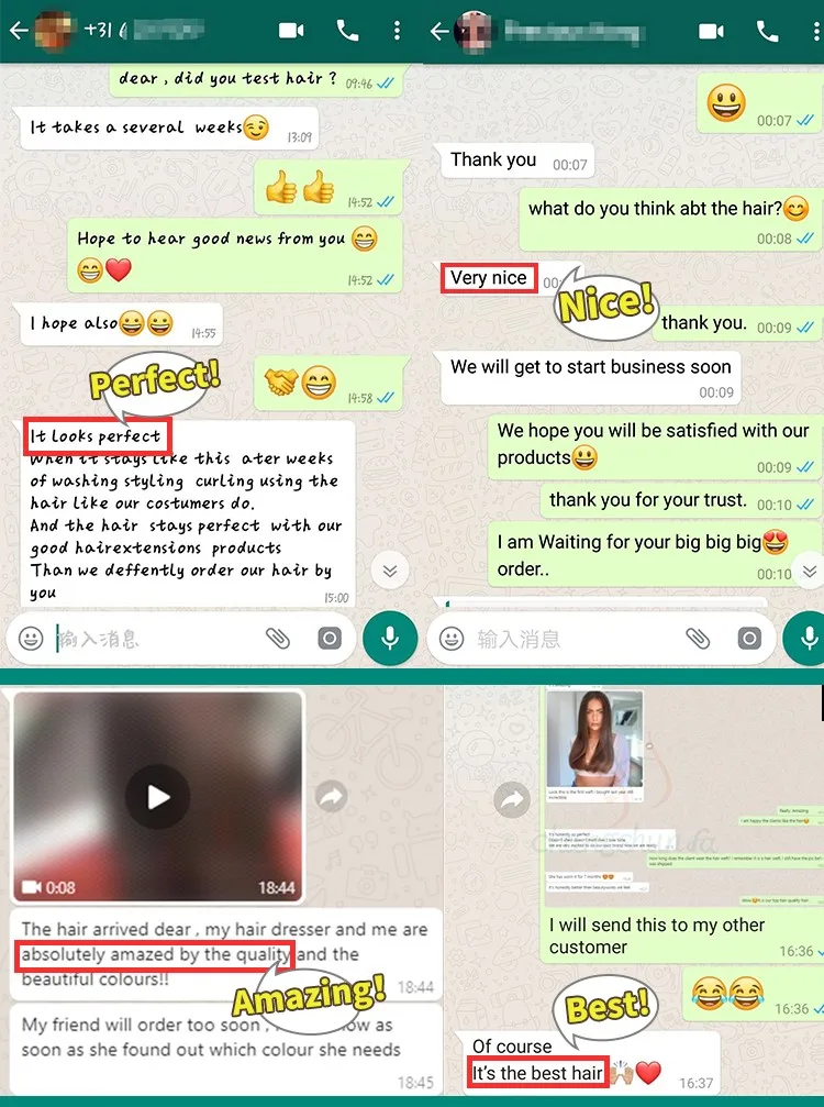 Stock Genius Weft Cuticle Intact Invisible Weft Russian Hair 18 months Life Span Factory Direct