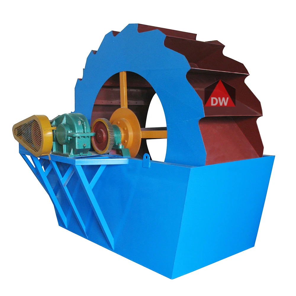 High cleaning ratio wheel sand washing plant machine for sale