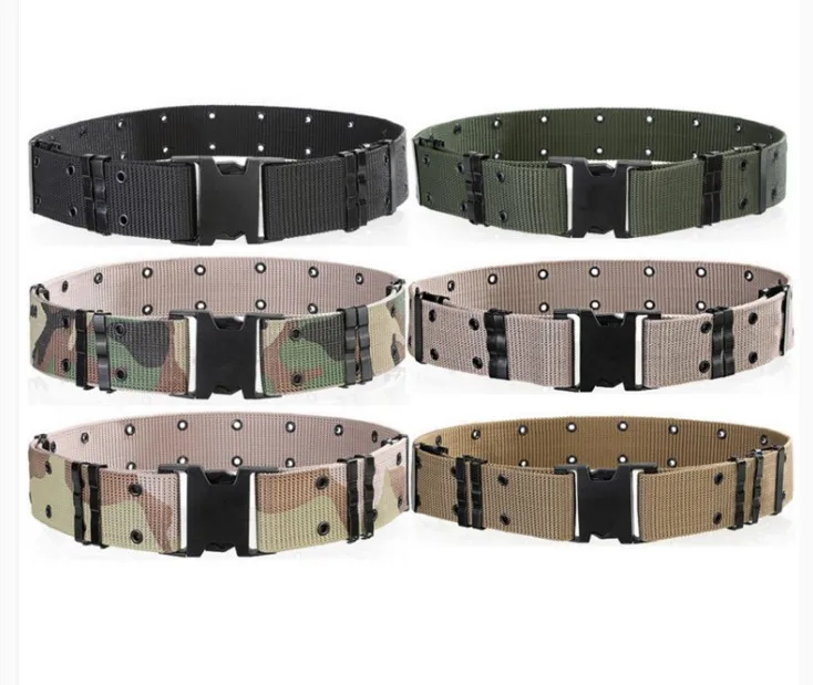 Tactical Belt, Adjustable Security Heavy Duty Rescue Belt for Outdoor Sports and Hunting