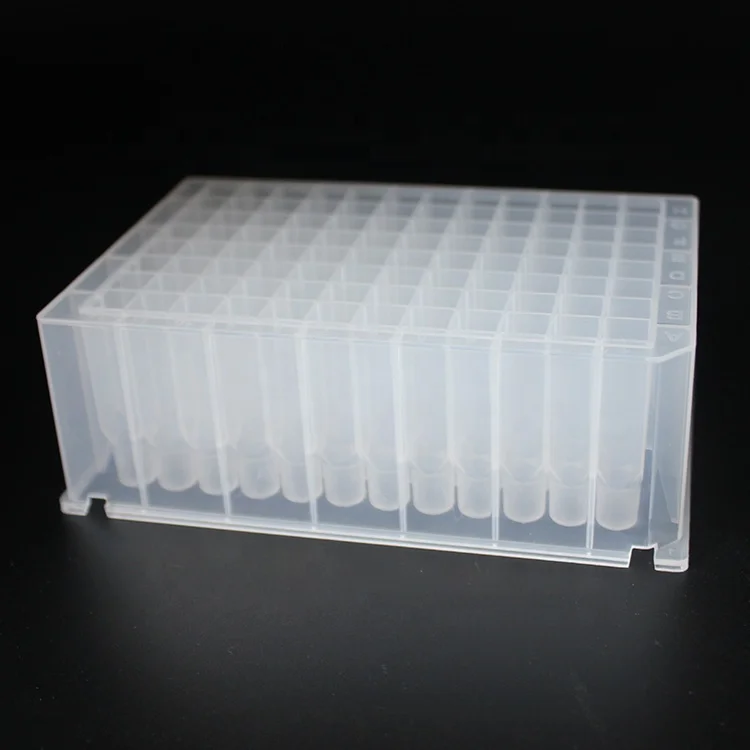 
Lab supplies 2.2ml square well V bottom 96 deep well plate 