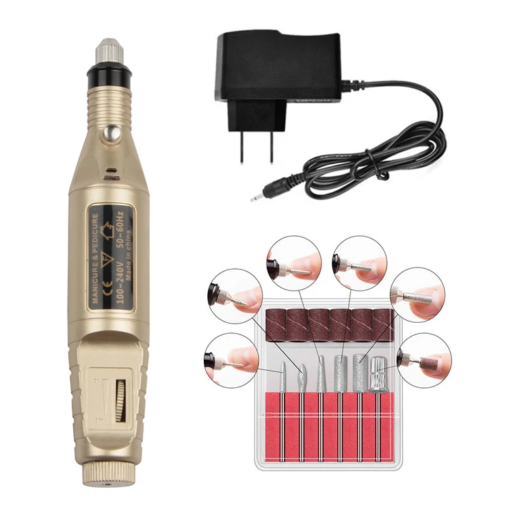 Mini Nail Drill Pen Multi-using 20000RPM Nail Drill Machine Nail Drill