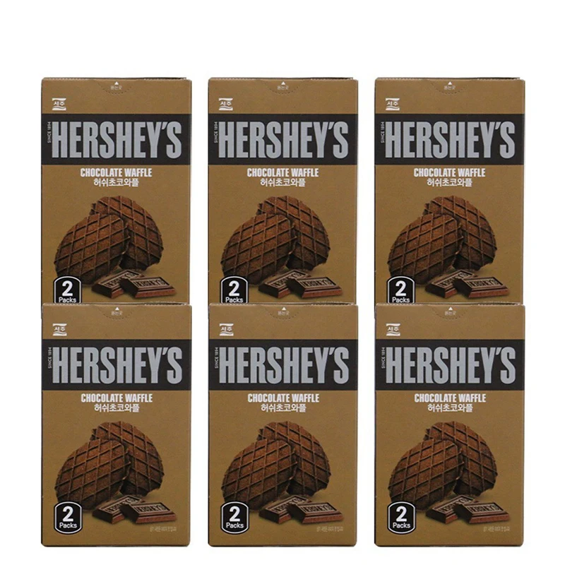 Шоколадные вафли Hershey 55 г с ореховым цитрусовым сливочным сыром и фруктовым вкусом Хрустящие корейские импортные закуски сладкие вкусные!