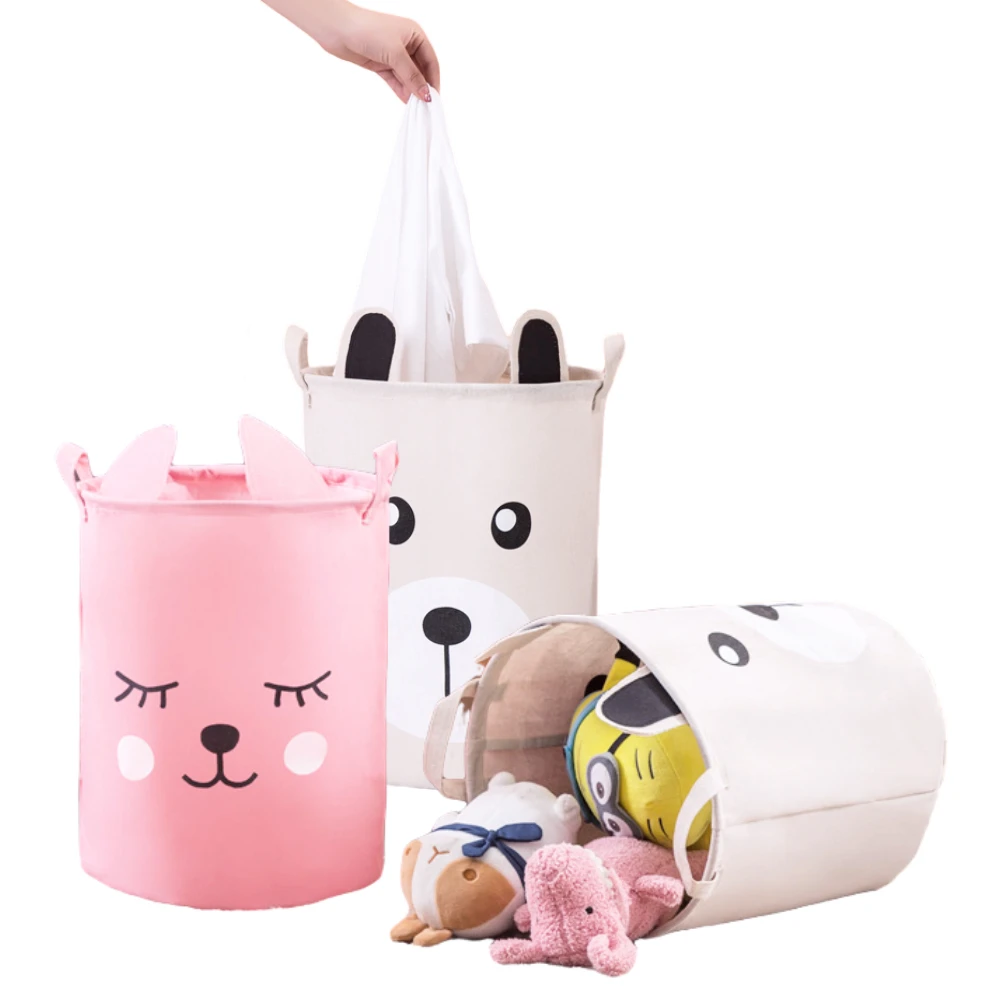 LTT1478 Foldable Waterproof Large Durable Laundry Basket Kids Toys Storage Organizer Bag Bin Clothing Storage Baskets for Toys