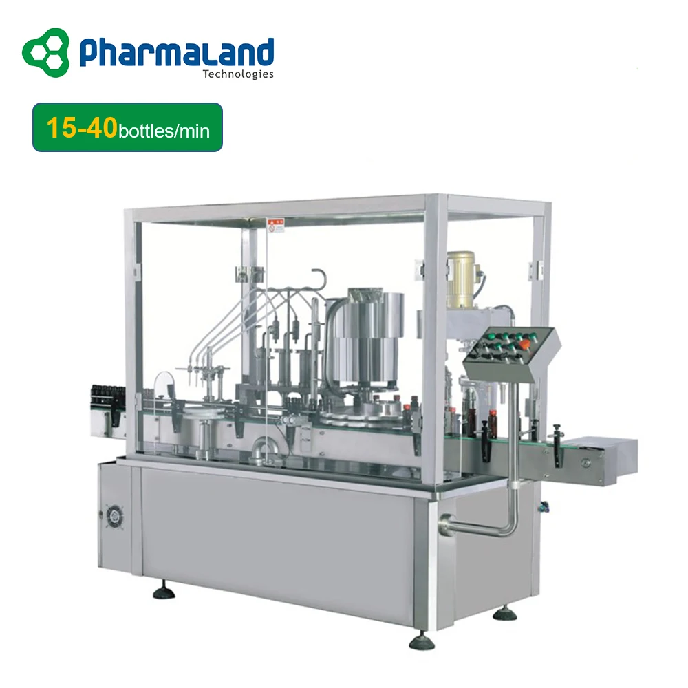 PGS-4 Factory Price Automatic Plastic Bottle White Wine Glass Bottle Liquid Filling Machine Production Line