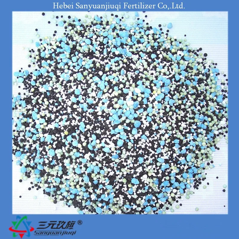 Colorful Granule NPK 23-21-0 Quick Release Bulk Blending Agricultural Fertilizer Factory in China
