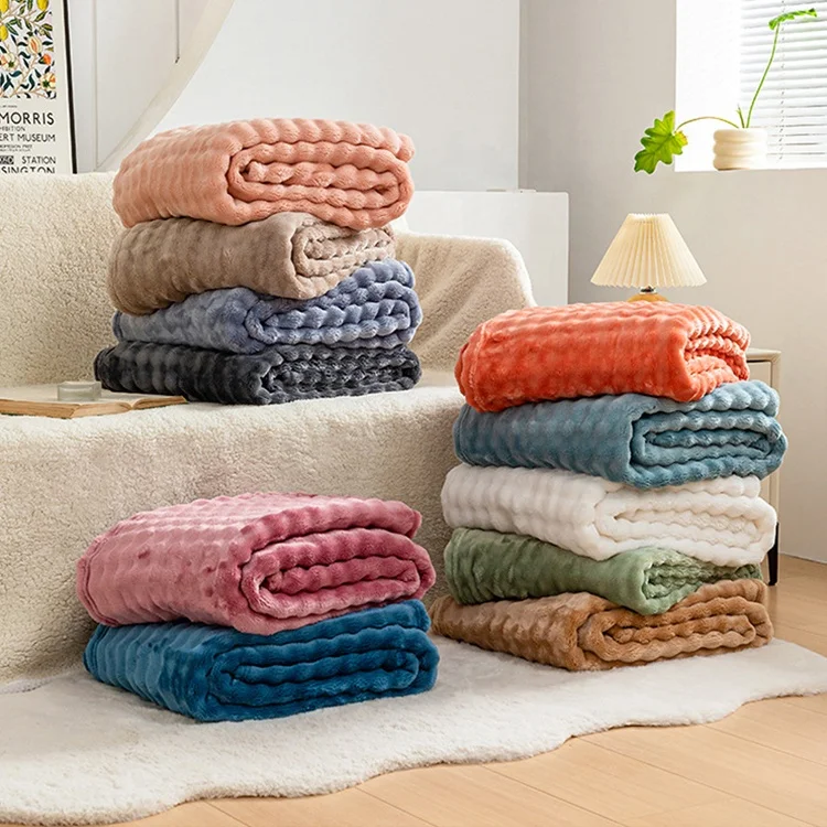 Accept Custom Super Soft Hand Feeling Cool Nights Cozy Warmth Summer Lightweight Blankets