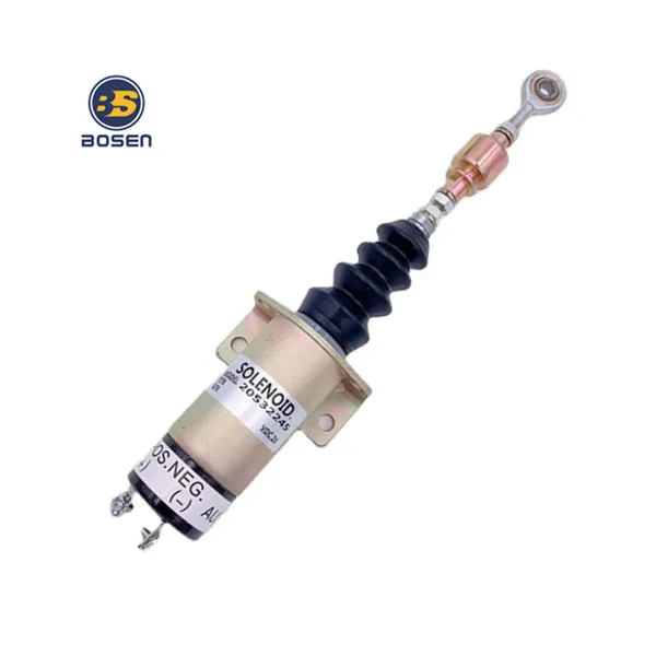 Fuel Pump Shutoff Valve Solenoid 24V 20532245 04229741 Fuel Shut Off Stop Cut Solenoid Valve for Lister Petter