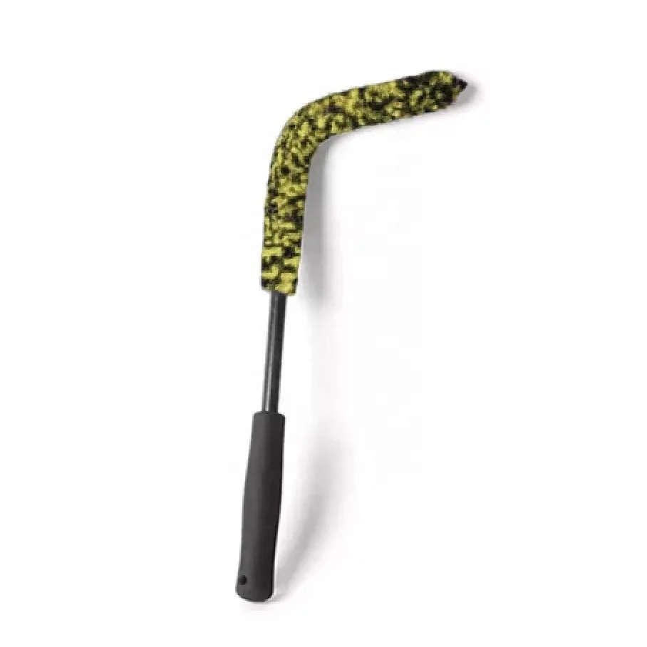 CR Auto EVA handle Wool Microfiber Car Wheel Washing Cleaning Detailing Brush For Auto Detailing