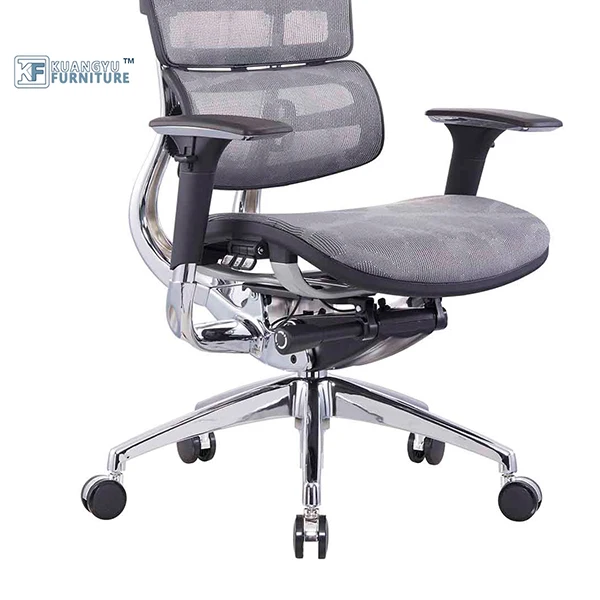 New High Back Ergonomic Mesh Office Chair Adjustable Armrest seat sliding function