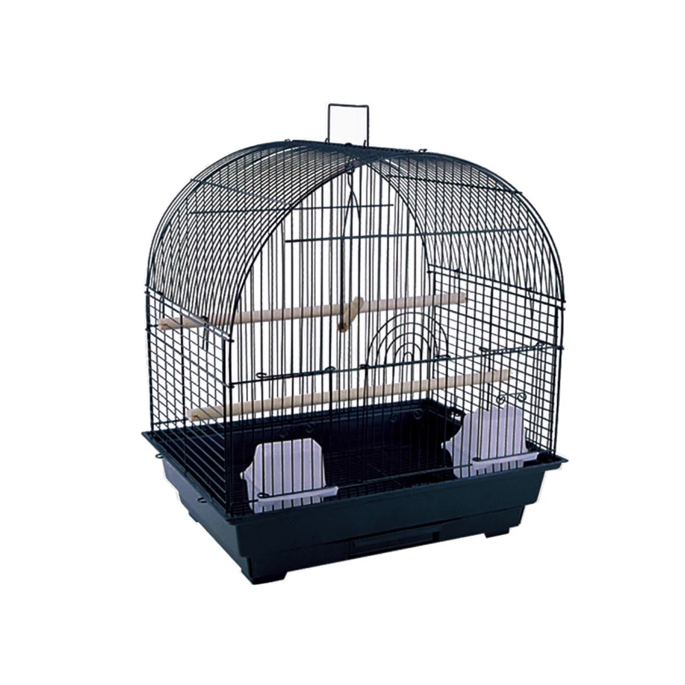 Durable Stainless Steel Wooden Parrot Bird Cage Hanging Cages for Birds Breeding Cage Nest House