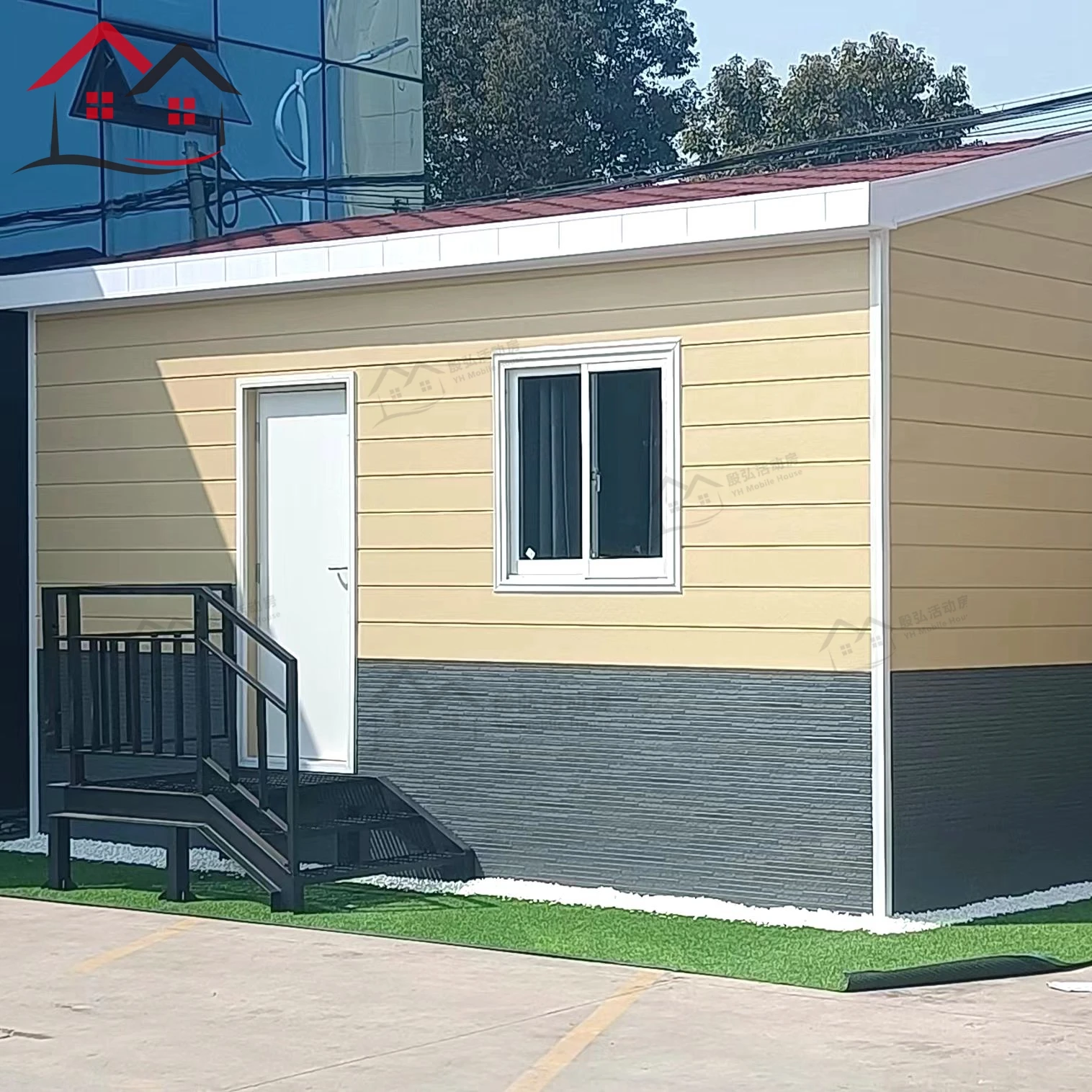 Modern Design Prefabricated House Flat Pack Modular Container Office Villa House Modular House Prefabricated Homes