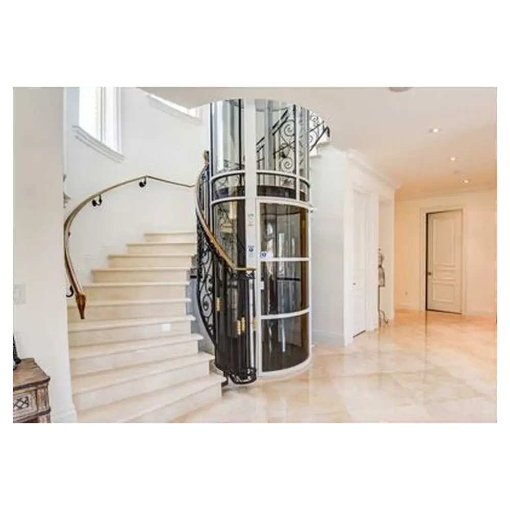 Prima 320kg 400kg 4-5 person cheap elevator small home lift price  Villa Elevator Small home elevator good price and comfortable