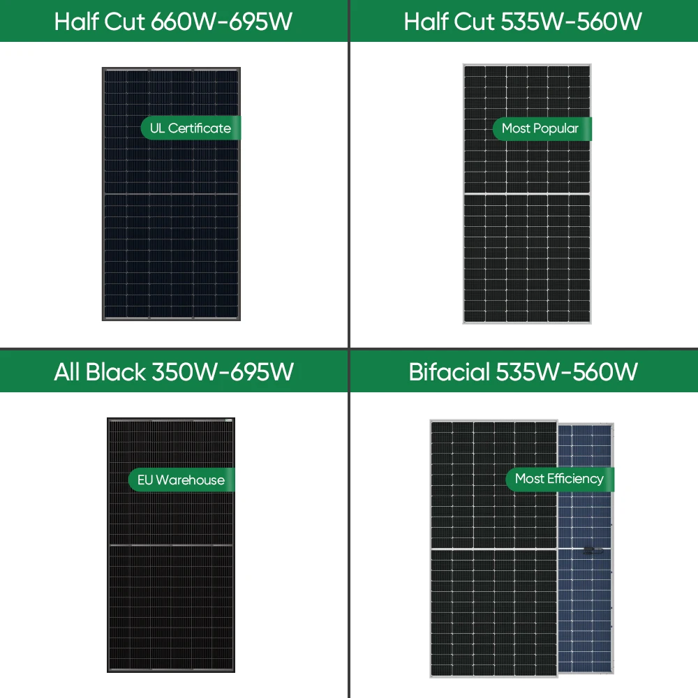 Hybrid Solar System 10 Kw 20 Kw 50 Kw 100 Kw House Off Grid Solar Power System