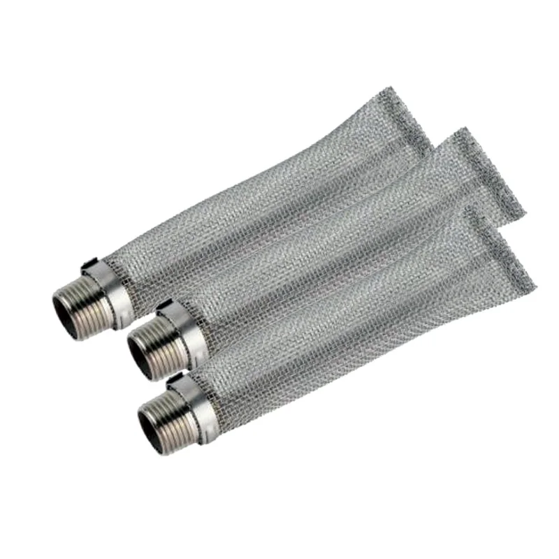 China Manufacturer Factory Price Custom Stainless Steel  Screen Brewing Filter Barrel Beer Bazooka Screen