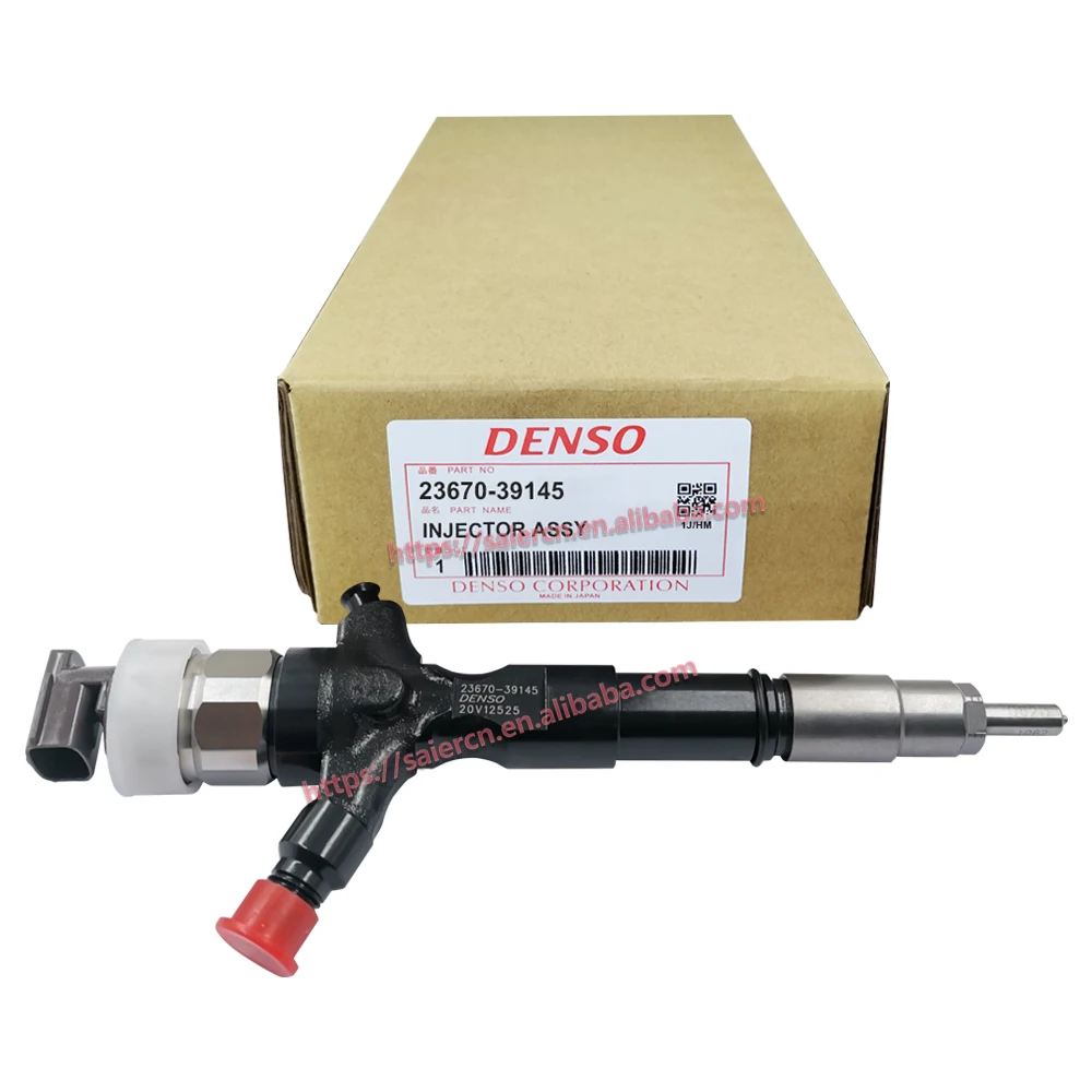 High Quality New Diesel Common Rail Fuel Injector 23670-39145 For Toyota Hiace 2.5 D-4D