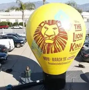 Factory price 8.3m high inflatable balloon advertising balloon advertising hot air balloon for commerce