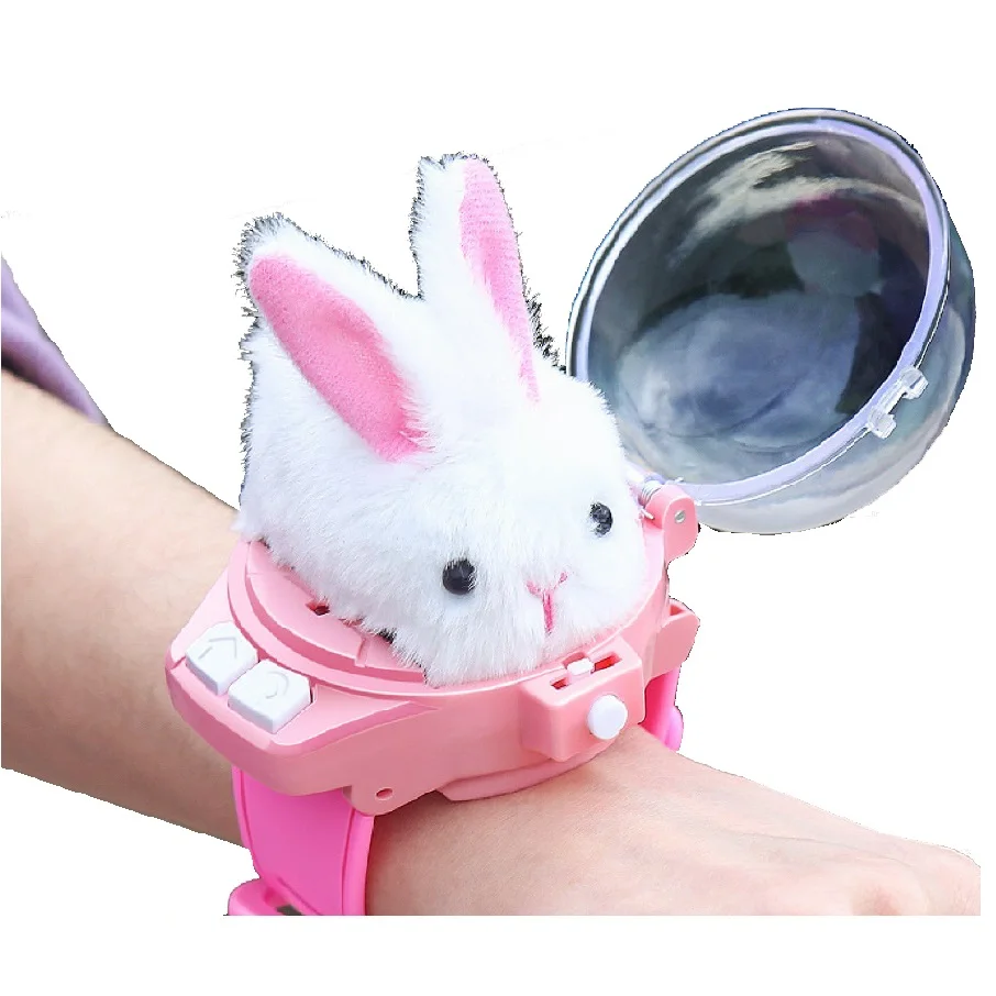 Hot Sale Infrared Ray  New Design Plush Toy Car Children Toys Multifunctional Toy Watch Remote Control  Car