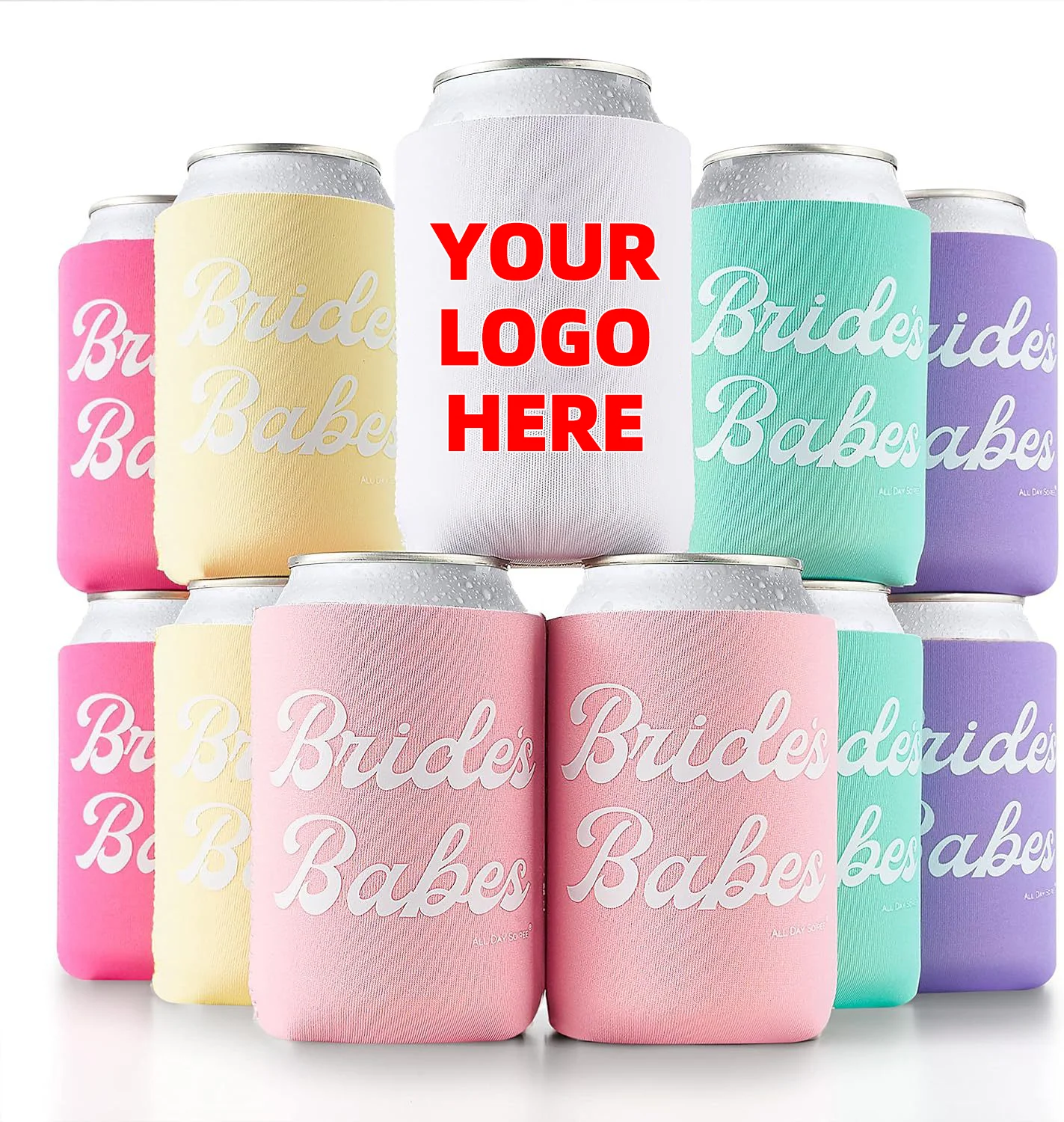 Customized Neoprene Stubby Holder Beer Can Cover With Custom Logo Personalized Sublimation Custom Can Cooler